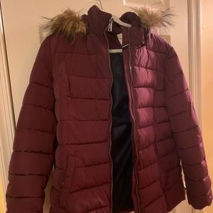 Tommy Hilfiger Coat with faux fur Hood